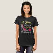 T-shirt A Queen Was Born On April 29 Birthday Leopard High (Devant entier)