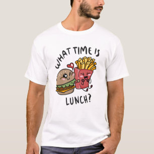 T-shirt À quelle heure est le déjeuner