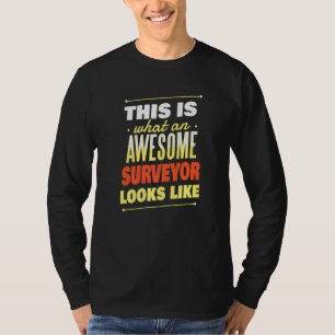 T-shirt À quoi ressemble un géomètre exceptionnel Géomètr