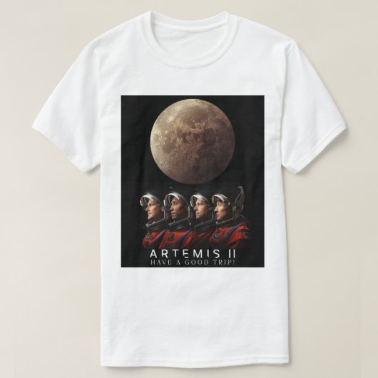 T-SHIRT A R T E M I S II (Design devant)