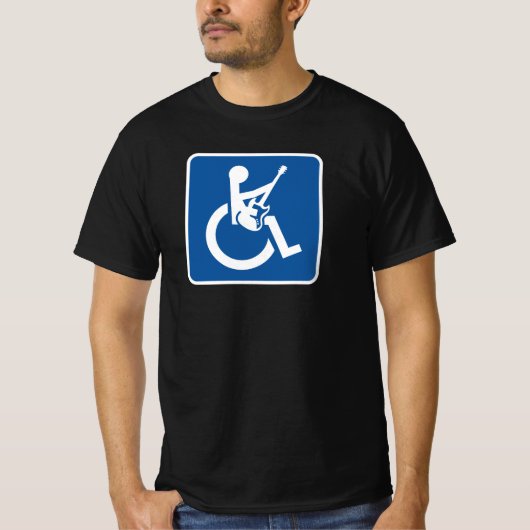T-shirt A Rock'n'Roll Sign with Attitude (Devant)