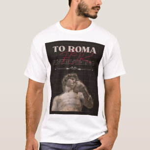 T-shirt à roma pour tout