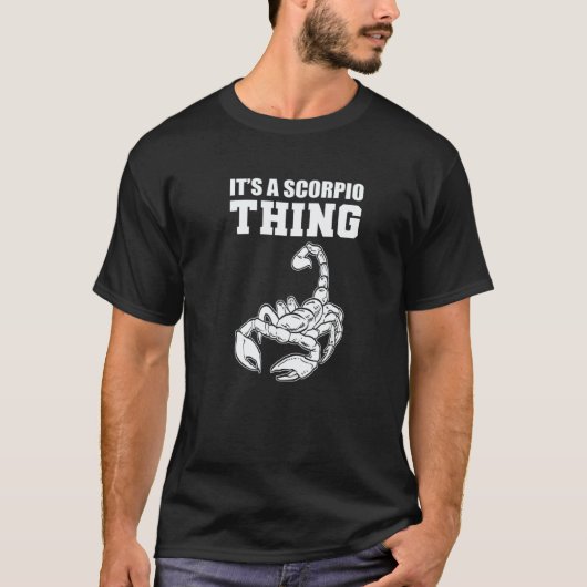 T-shirt A Scorpio Thing  Person (Devant)