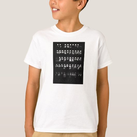 T-shirt à séchage rapide de sports d'enfants (Devant)