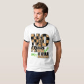 T-shirt à sonnerie drôle Pion d'échecs Pas de Prob (Devant entier)
