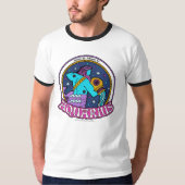 T-Shirt à sonnette de base pour hommes NP Aquarius (Devant)