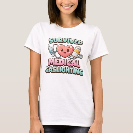 T-shirt A survécu à l'éclipse médicale (Devant)
