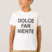 T-shirt A T -Shirt for a boy with lettering (Devant)