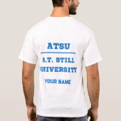 T-shirt A.T. Still University (Dos)