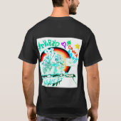 T-shirt "a" $THCBand (Dos)