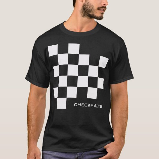 T-Shirt À Thème Échecs (Devant)