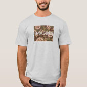T-Shirt À Tonalité/Tête Longue 2 Dit-IMAGINE (Devant)