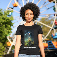 T-shirt à tube d'essai Universe Dust Grass