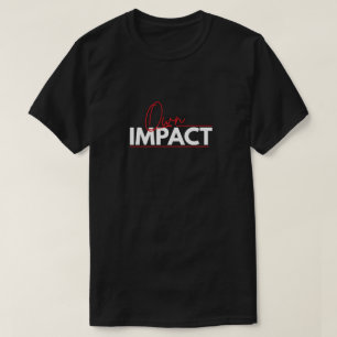 T-shirt à typographie motivationnelle "Possédez Vo