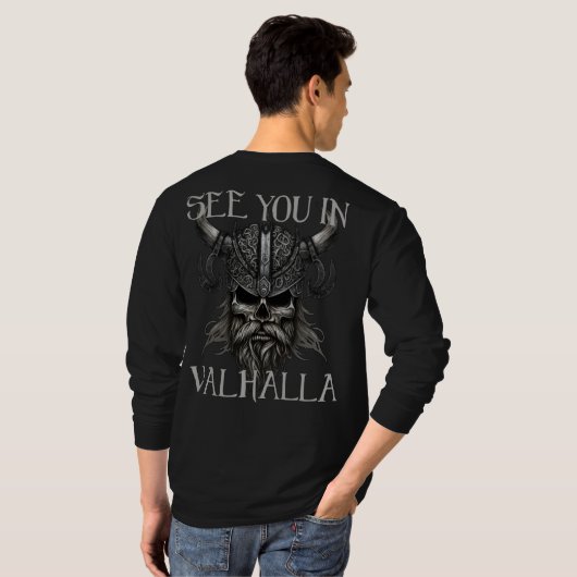 T-shirt À Valhalla (Dos entier)