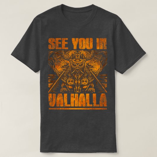 T-shirt À Valhalla2 (Design devant)