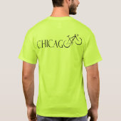 T-shirt à vélo Chicago (Dos)