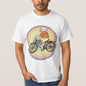T-Shirt à vélo Pedal Monkey (Devant)
