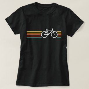T-Shirt À Vélo Rétro, Cadeau Pour Vélo, Montagne