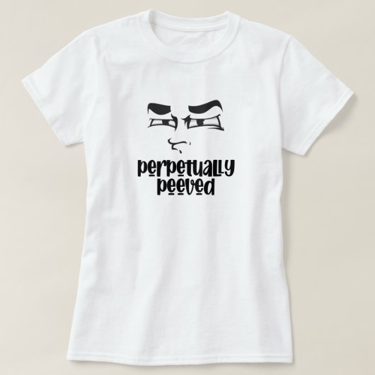 T-shirt à visage amusant (Design devant)