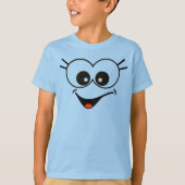 T-shirt à visage souriant (Devant)