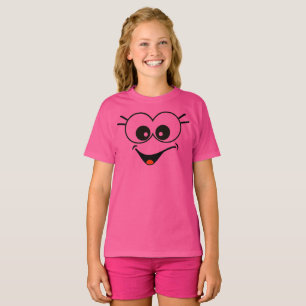 T-shirt à visage souriant