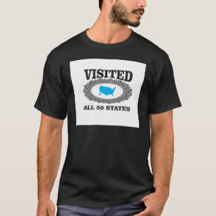 T-shirt a visité chacun des 50 états