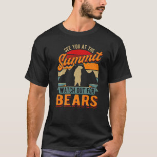 T-shirt A Voir Au Sommet Randonnées Montagnes Nature Rando