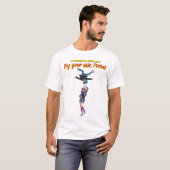 T-shirt À vos côtés. Point final (Devant entier)