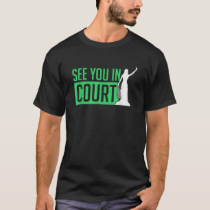 T-shirt À Vous Dans Court Tennis Funny Joueurs De Tennis H