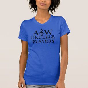 T-shirt A&W Texte noir