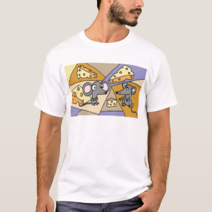 T-shirt AA souris et art de fromage