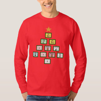 T-shirt AAC Nous vous souhaitons un joyeux Noël long