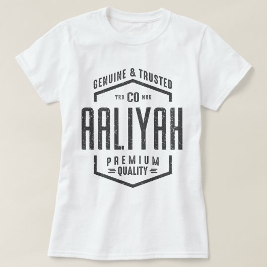 T-shirt Aaliyah (Design devant)