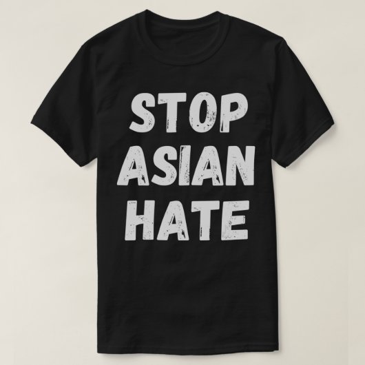 T-shirt AAPI Stop Asian Hate  #StopAsianHate Droits Égaux  (Design devant)