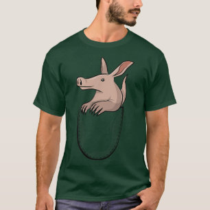 T-shirt Aardvark in a PocketAnt Bear Anteater Cute Animal