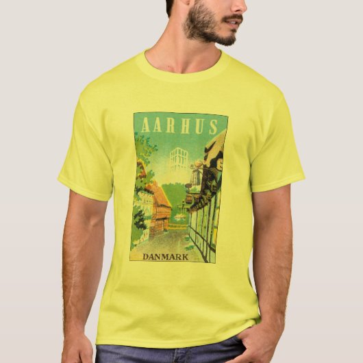 T-shirt AARHUS, Danmark (Devant)