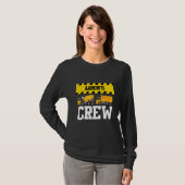 T-shirt Aaron Construction Crew Doublon Custom Dump Truc (Devant entier)