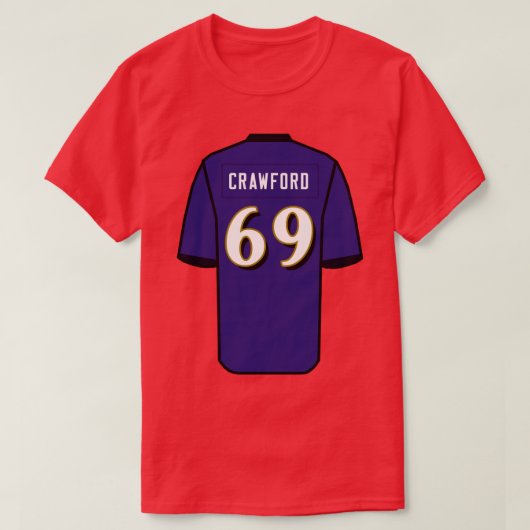 T-shirt Aaron Crawford Jersey (Design devant)