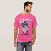 T-shirt Aaron Donald Los Angeles R Nom du triangle (Devant entier)