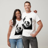 T-shirt Aart Giant Panda White (Unisexe)