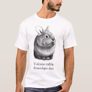 T-shirt Aart Volcano Rabbit Blanc