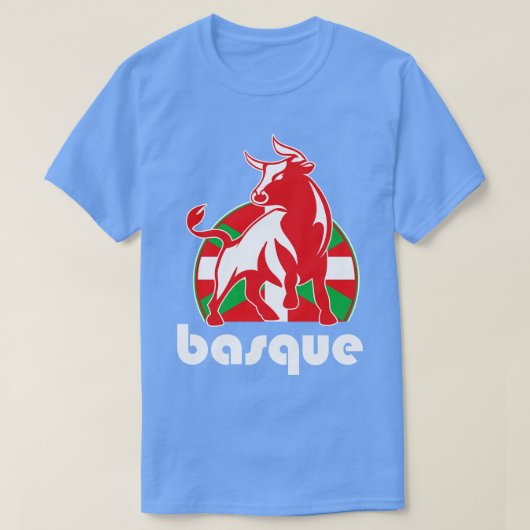 T-shirt Aatxe Le basque Bull basque imprimer Pride basque (Design devant)