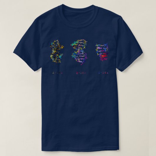 T-shirt AB et ZDNA (Design devant)