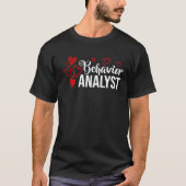 T-shirt ABA Behavior Therapist Therapy Analyst (Devant)