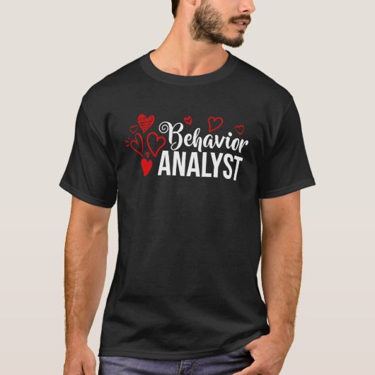 T-shirt ABA Behavior Therapist Therapy Analyst (Devant)