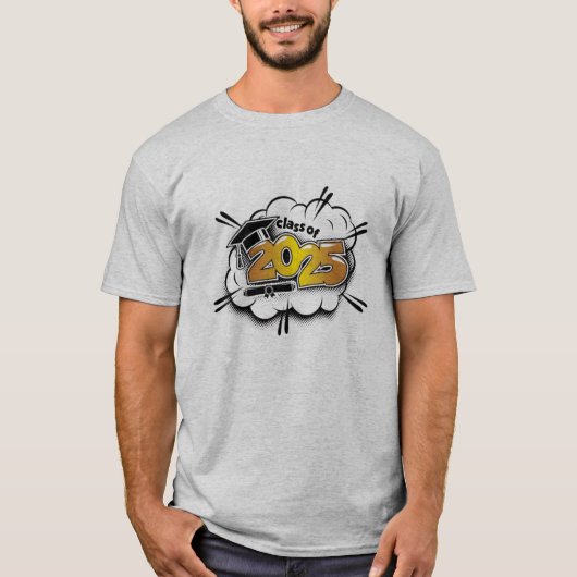 T-shirt Abandon de l'école secondaire de 2025 (Devant)