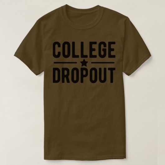 T-shirt Abandon universitaire (Design devant)
