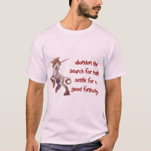 T-shirt abandonner la recherche de la vérité
