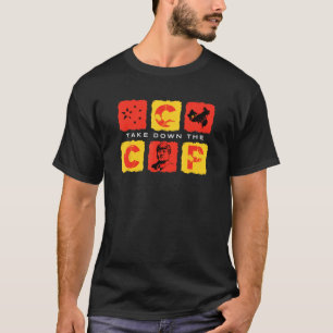 T-shirt Abandonner le PCC Anti-communiste Chine Pro Amériq
